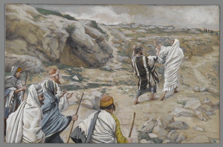 Brooklyn Museum Get Thee Behind Me Satan (Rétire toi Satan) James Tissot