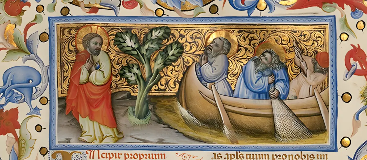 Illumination christ calls andrew peter upscayl 2x realesrgan x4plus