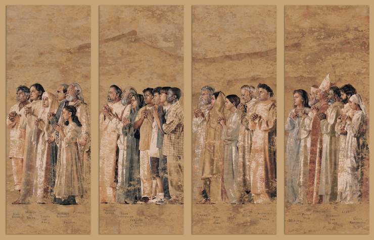 The communion of saints 2001 cathedral of our lady of the angels la